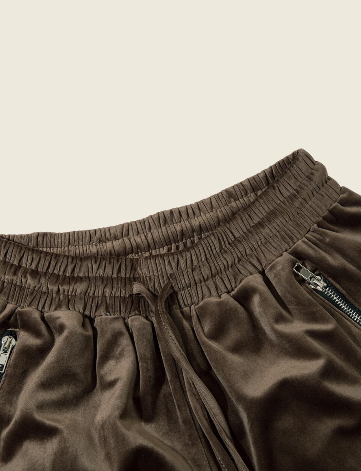 FSW® Elastic Waist Zip-pocket Shorts