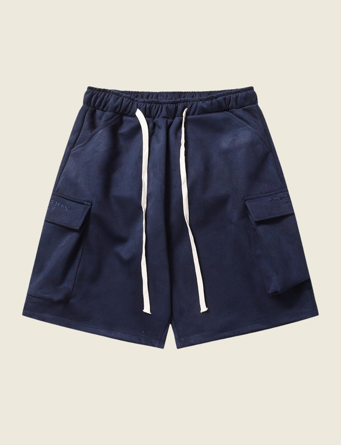 FSW® Summer Multi-Pocket Suede Shorts