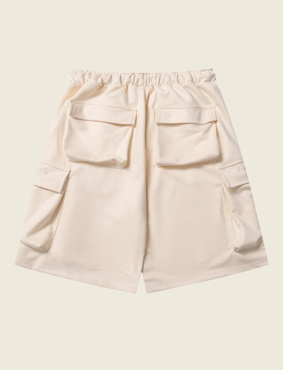 FSW® Summer Multi-Pocket Suede Shorts