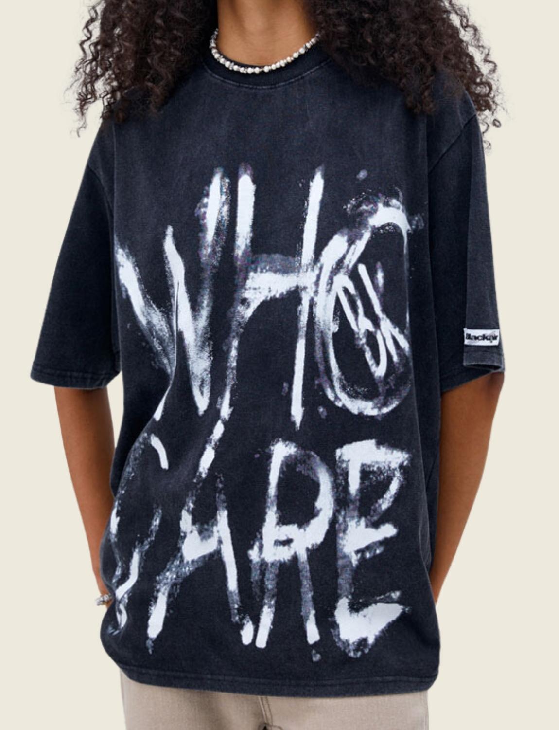 FSW® Vintage "WHO CARE" T-Shirt