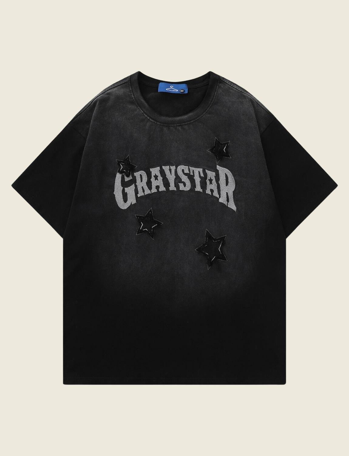 FSW® Embroidery-Letter Star T Shirt