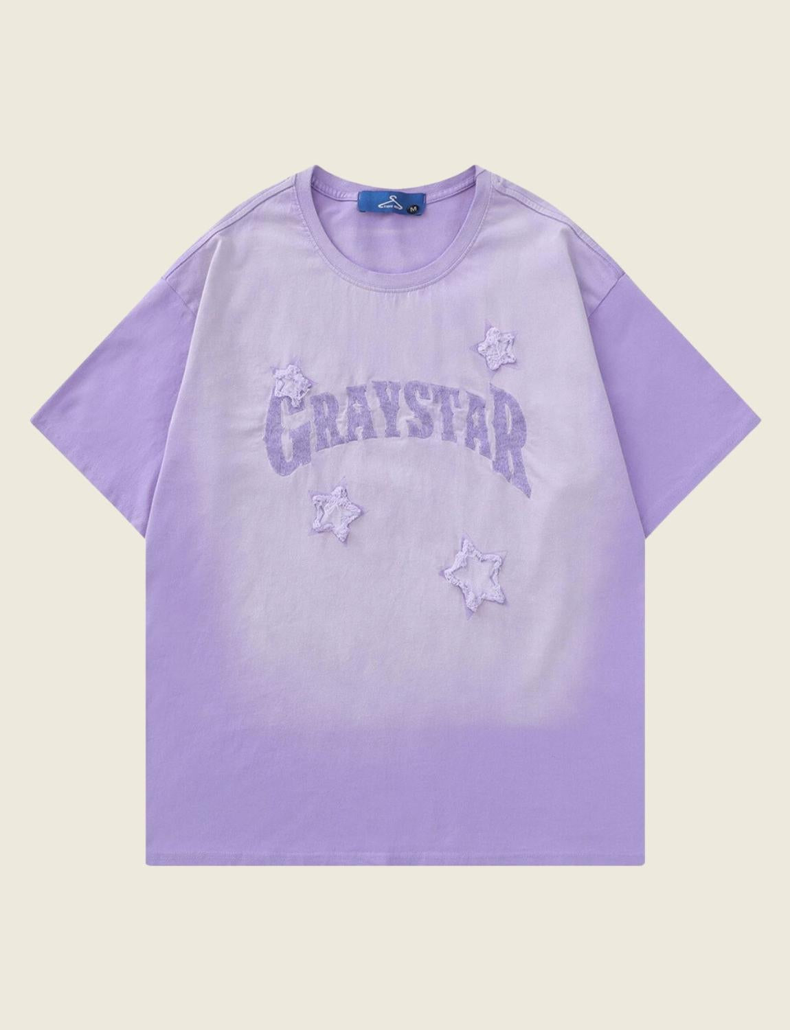 FSW® Embroidery-Letter Star T Shirt