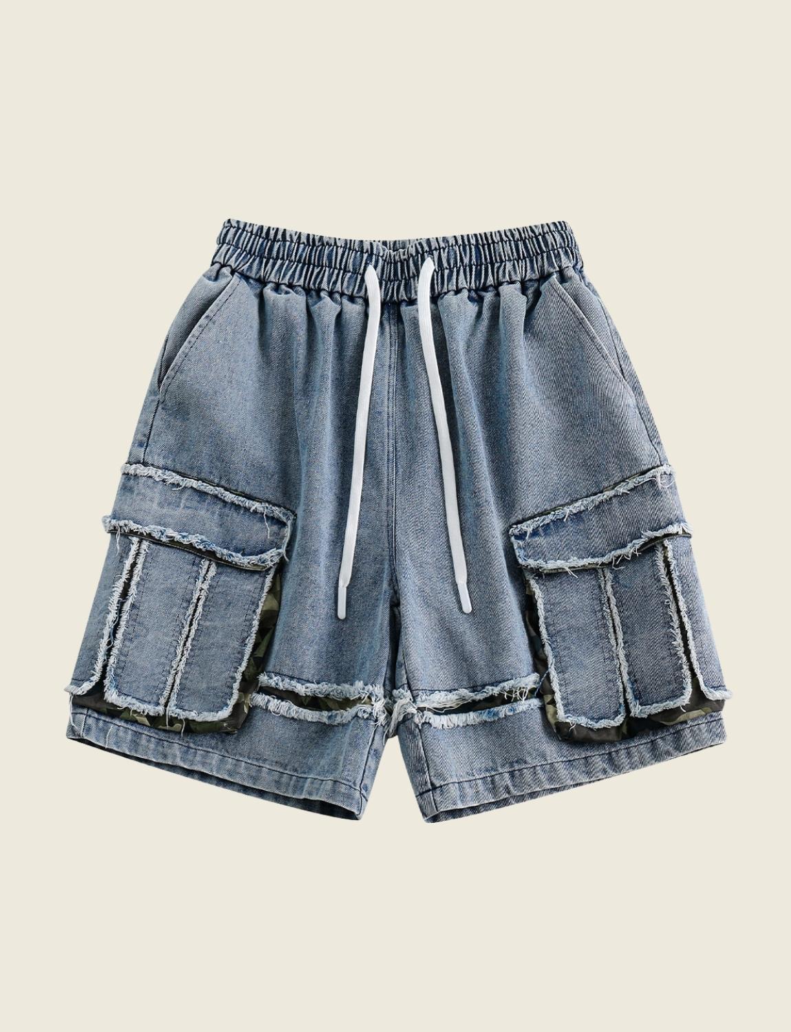 FSW® Denim Three-dimensional Pocket Shorts