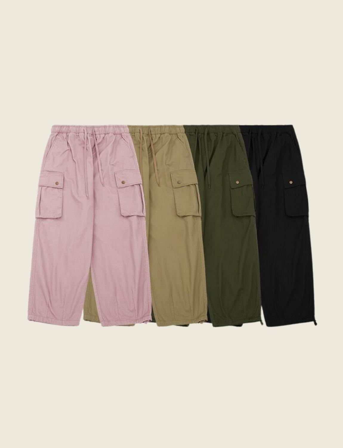 FSW® Flap Pocket Parachute Unisex Cargo Pants