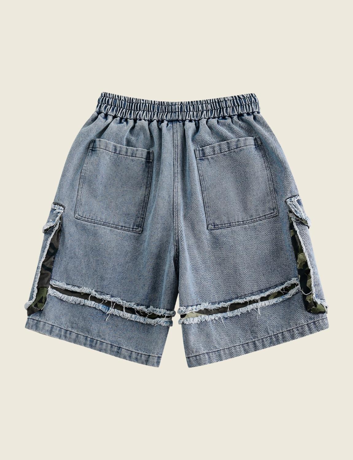 FSW® Denim Three-dimensional Pocket Shorts