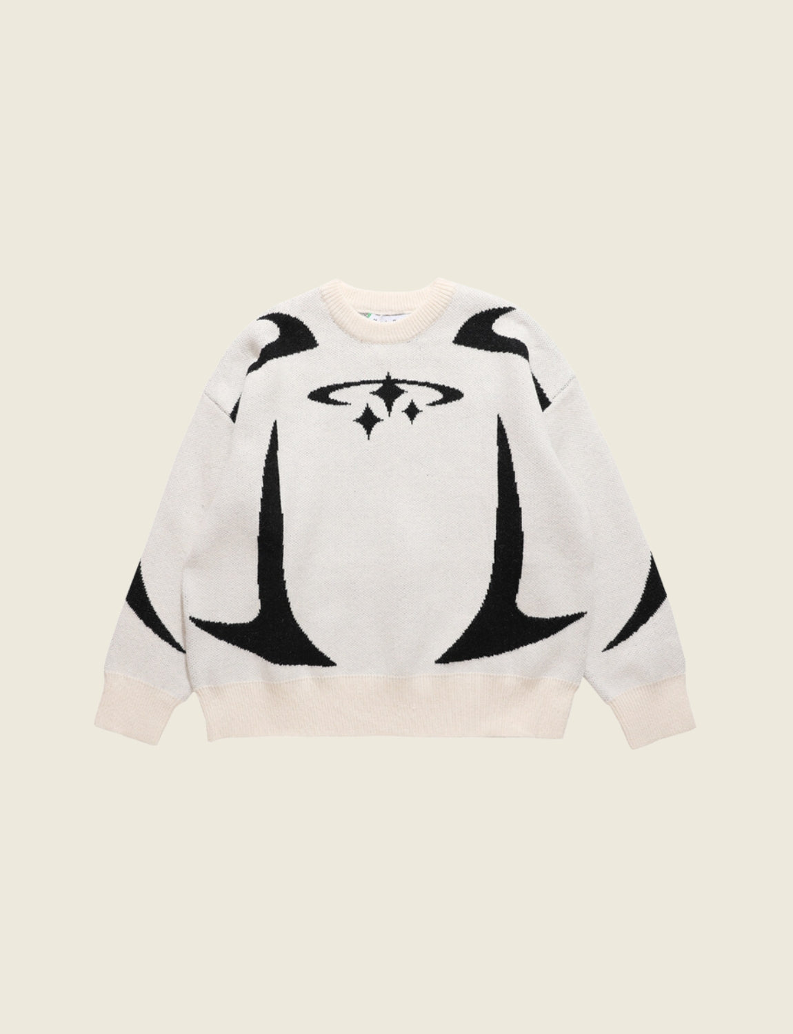 FSW® Y2K Knitwear Stars Graphic Sweater