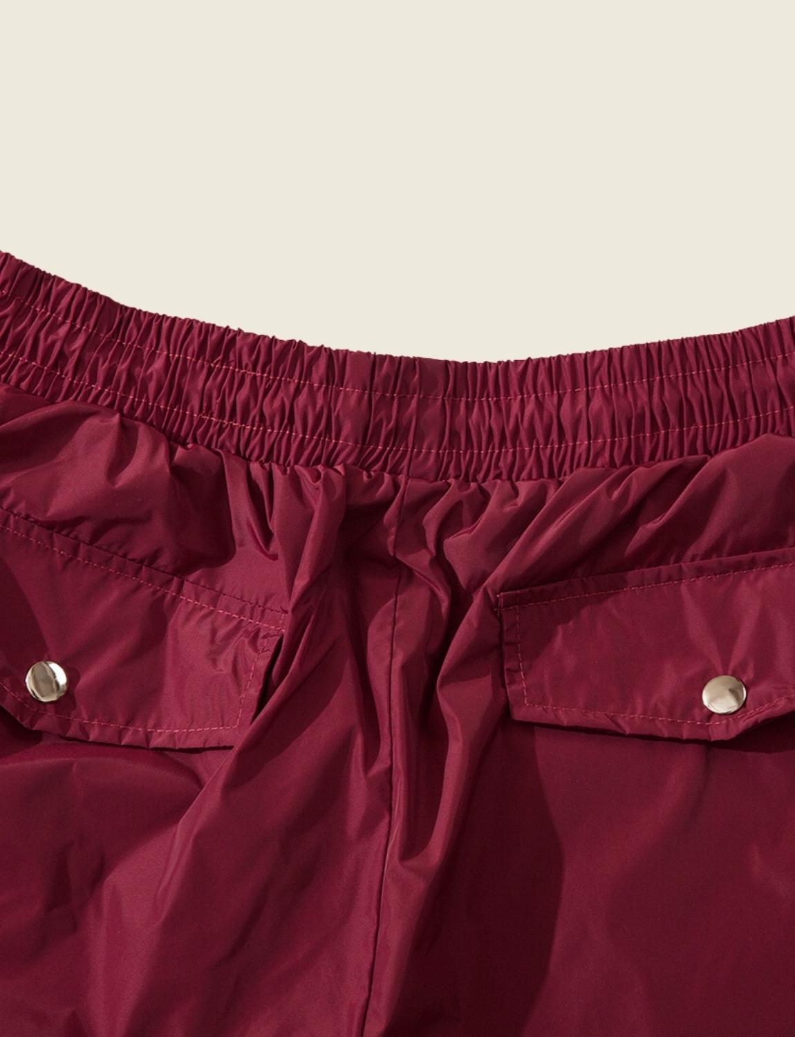 FSW® Elastic-waist Zip-pocket Shorts