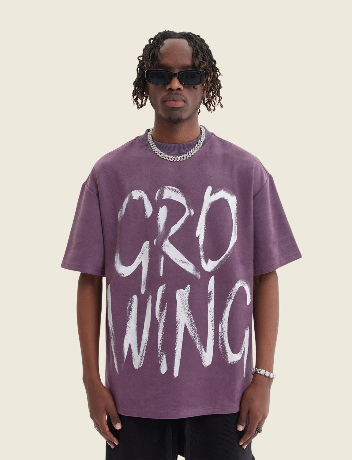 FSW® "GROWING" Distressed T-shirt