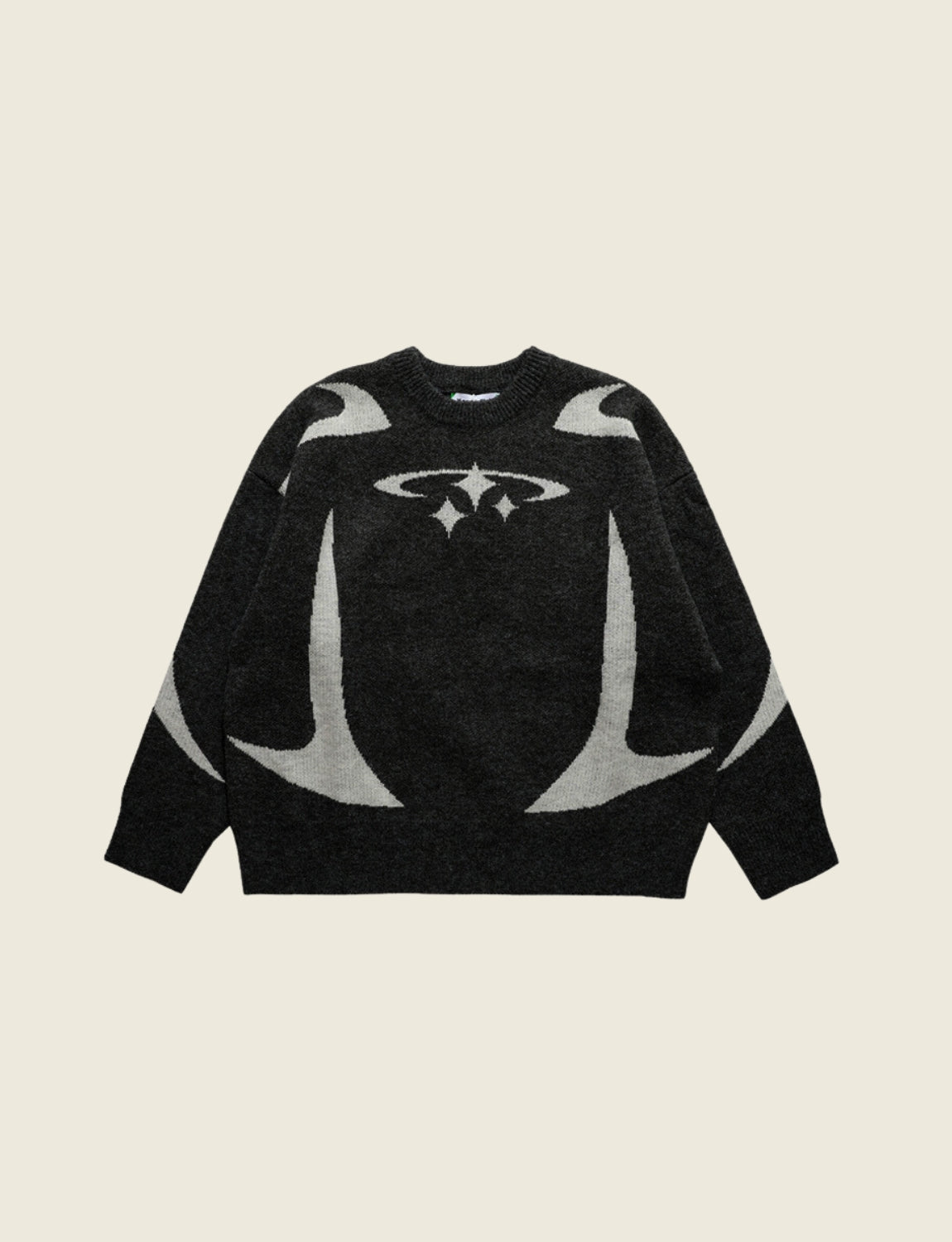 FSW® Y2K Knitwear Stars Graphic Sweater